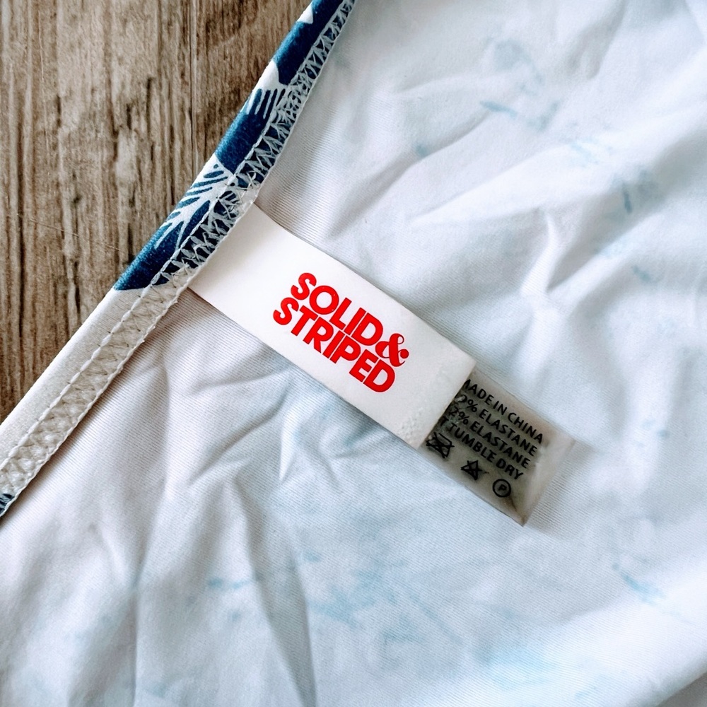 Solid & Striped The Taylor Bow-Embellished Floral… - image 4